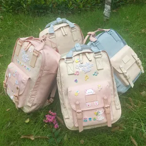 Women's & Men's & Doughnut Macaron Color Portable Gymnastic Backpacks