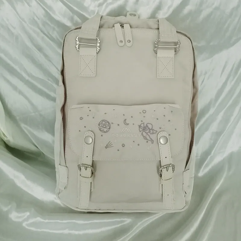 Women's & Men's & Doughnut Macaron Color Portable Gymnastic Backpacks