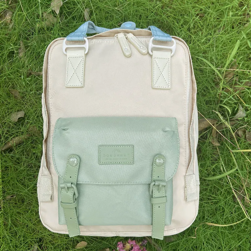 Women's & Men's & Doughnut Macaron Color Portable Gymnastic Backpacks