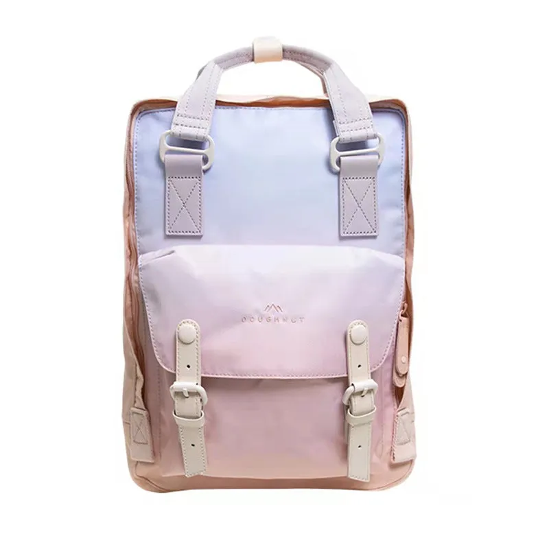 Women's & Men's & Doughnut Macaron Color Portable Gymnastic Backpacks