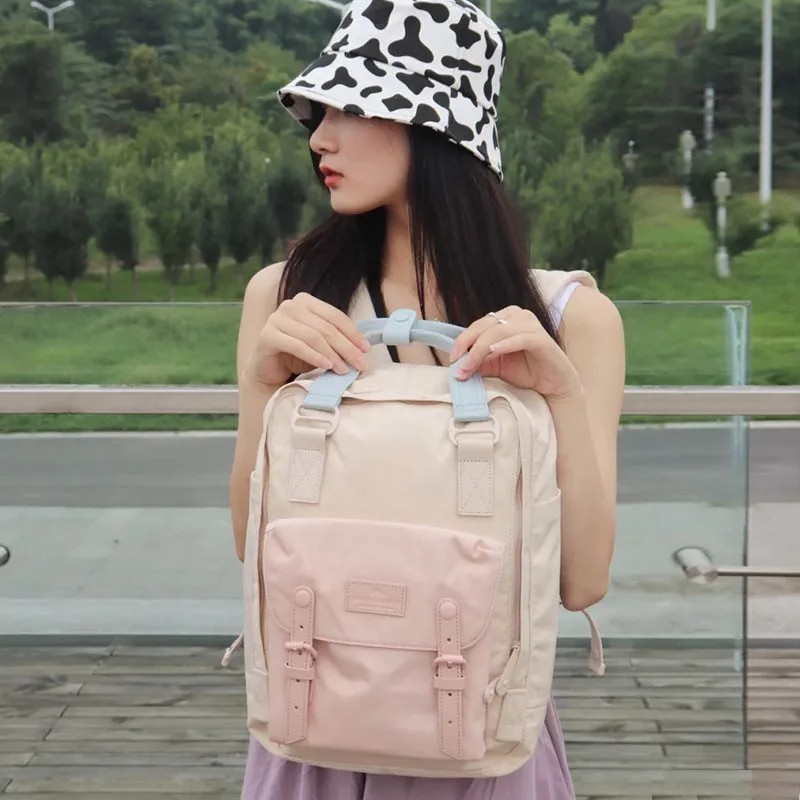 Women's & Men's & Doughnut Macaron Color Portable Gymnastic Backpacks