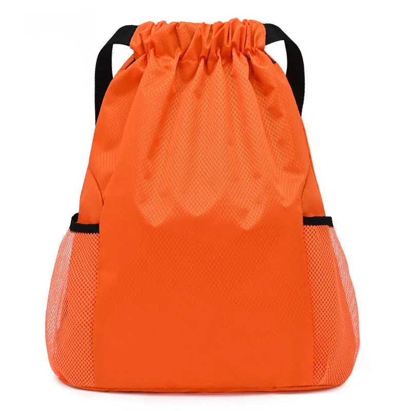 Women's & Men's & Fixed Drawstring Large Capacity Fitness Backpacks
