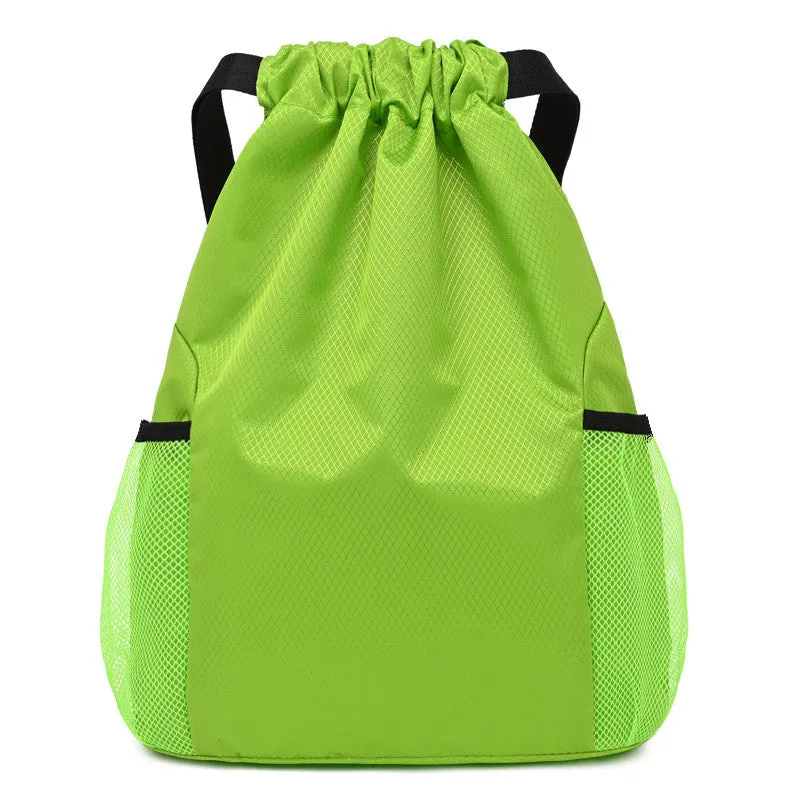 Women's & Men's & Fixed Drawstring Large Capacity Fitness Backpacks