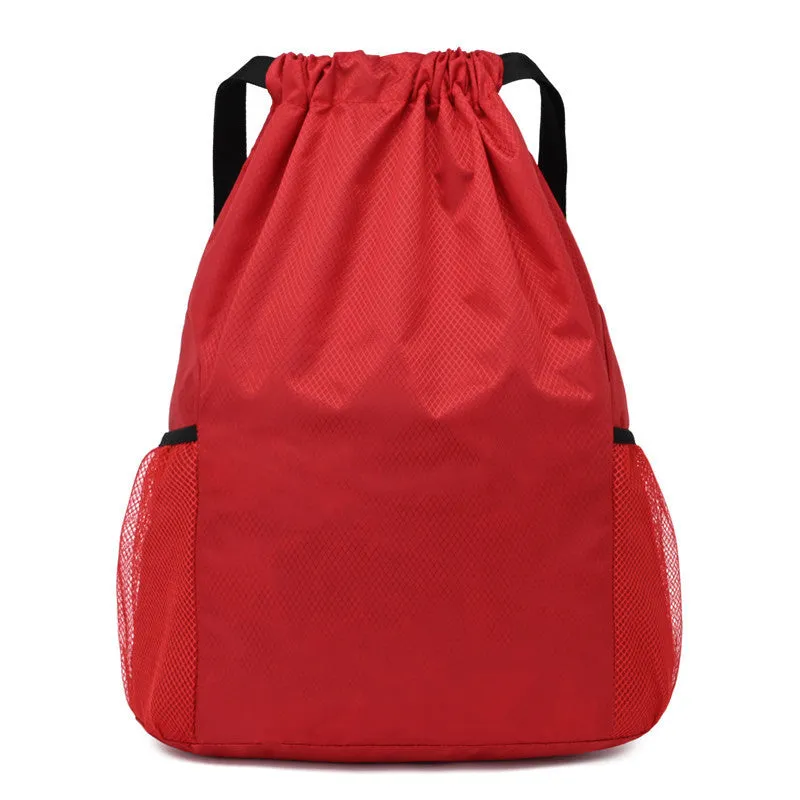 Women's & Men's & Fixed Drawstring Large Capacity Fitness Backpacks