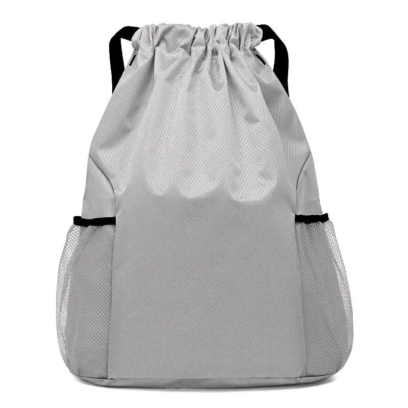 Women's & Men's & Fixed Drawstring Large Capacity Fitness Backpacks