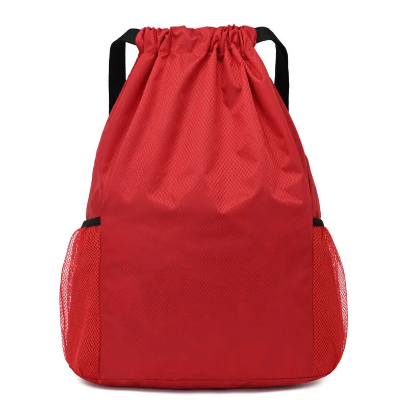 Women's & Men's & Fixed Drawstring Large Capacity Fitness Backpacks