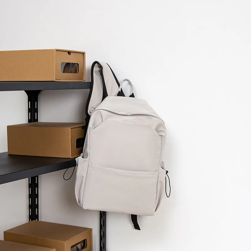 Women's & Men's & Korean Style Waterproof Solid Color High Backpacks