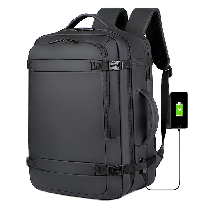 Women's & Men's & Large Capacity Expansion Extended Charging Backpacks