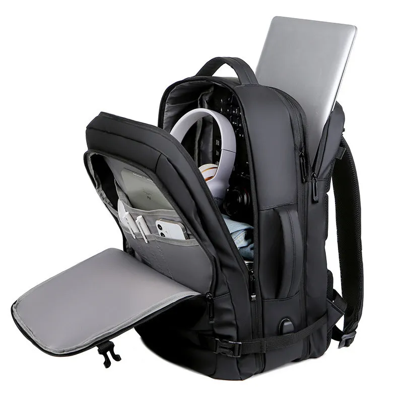 Women's & Men's & Large Capacity Expansion Extended Charging Backpacks