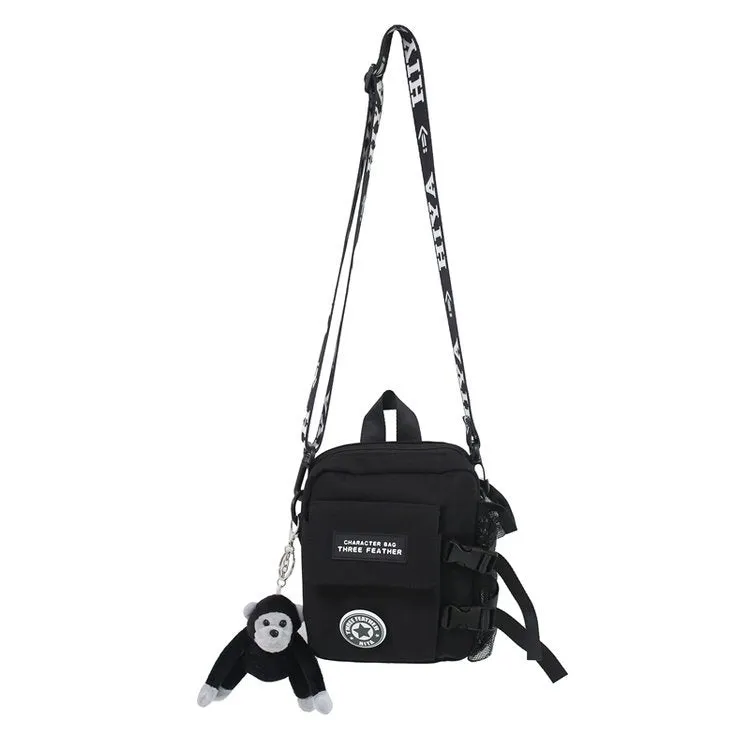 Women's & Men's & Trendy Cool Neutral Nylon Style Crossbody Bags