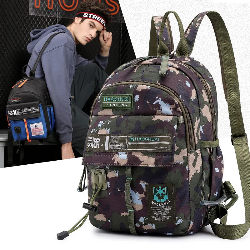 Women's & Men's And Waterproof Contrast Color Hiking Backpacks