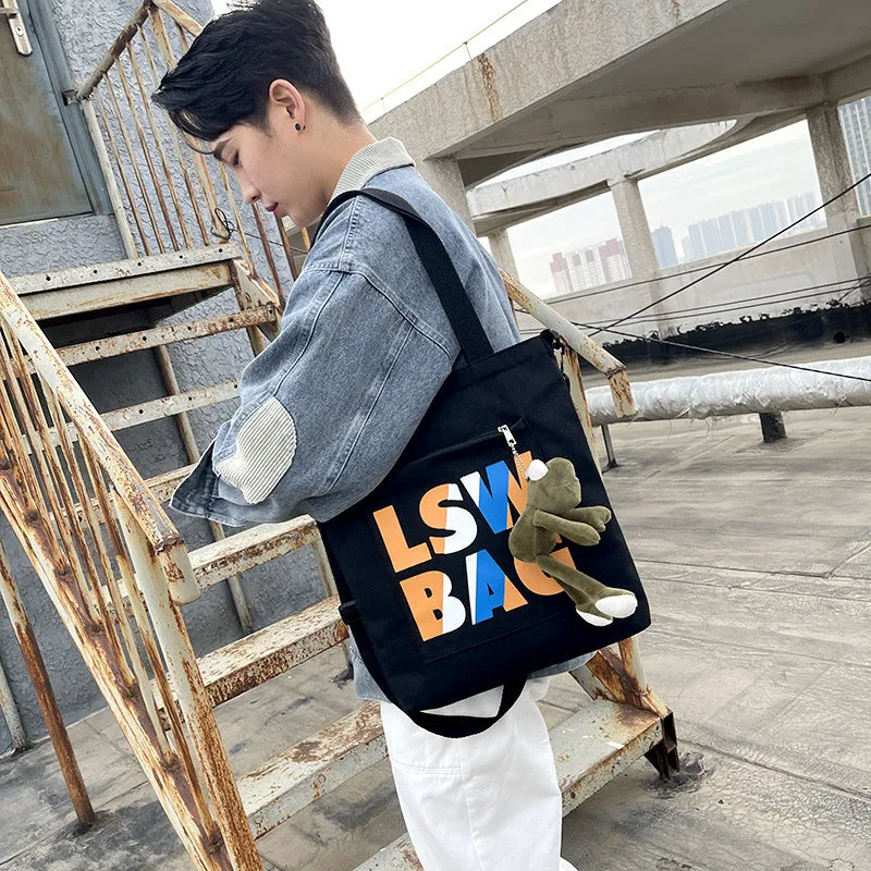 Women's & Men's Style Korean National Fashion College Class Crossbody Bags