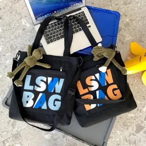 Women's & Men's Style Korean National Fashion College Class Crossbody Bags