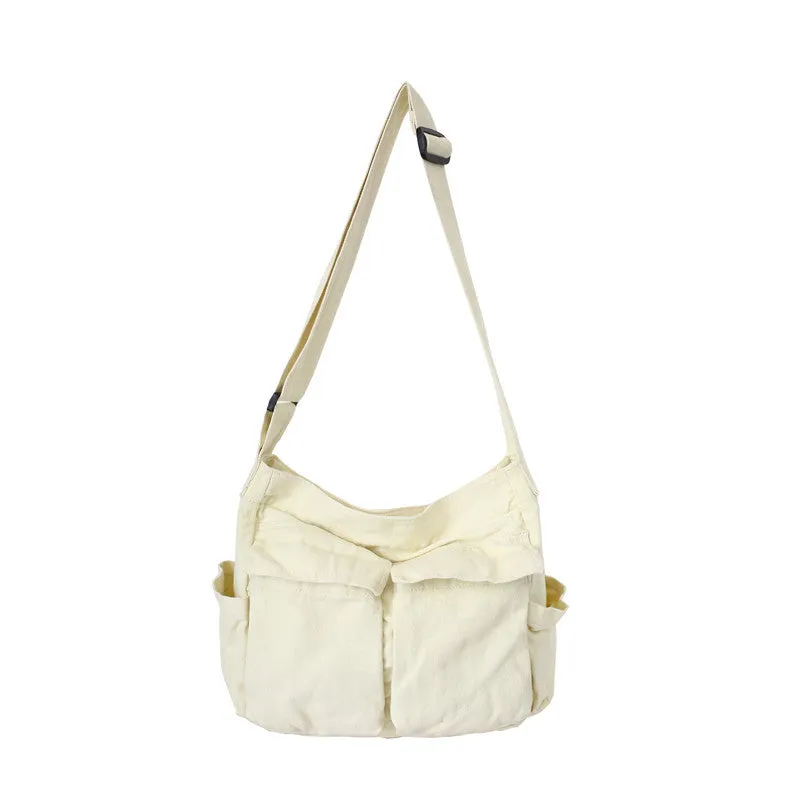 Women's & Men's Tooling Style Canvas For Class Street Crossbody Bags