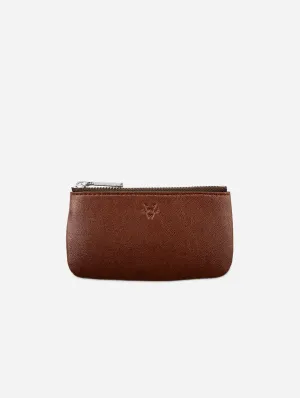 Zipped Vegan Leather RFID Protective Card, Coin & Key Case | Oakbark